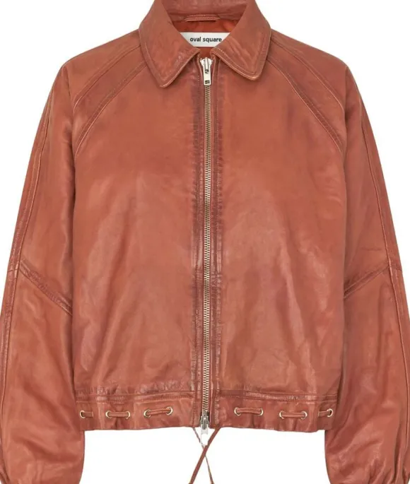 Eye leather bomber