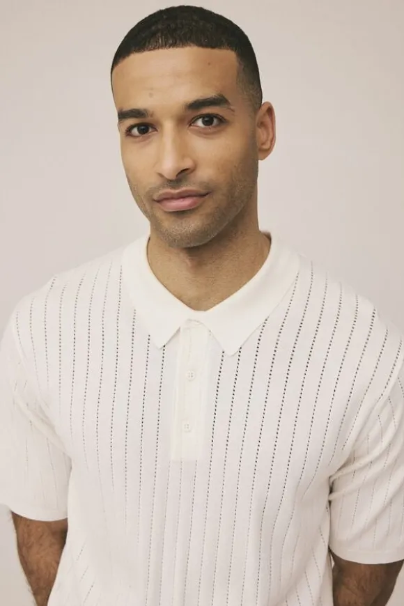 Fabro 1 knit polo - EcoVero