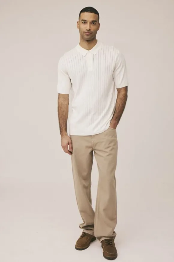 Fabro 1 knit polo - EcoVero