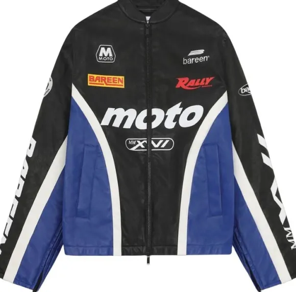 Faux Leather Moto Jacket
