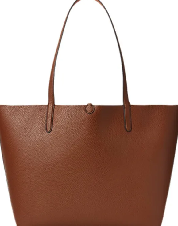Faux-Leather Reversible Tote