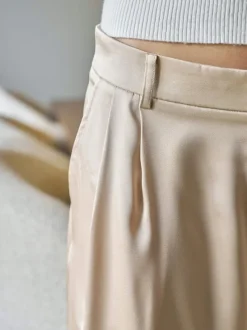 Fayla Drapy Satin Balloon Pants