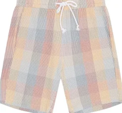 Fig loose seersucker shorts
