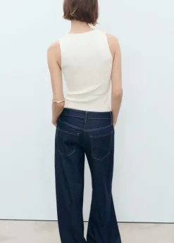 Fine-knit top