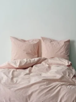 Fineline Duvet Cover-140 x 200-Soft pink