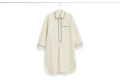 Fineline Long Nightshirt-M/L-Ivory