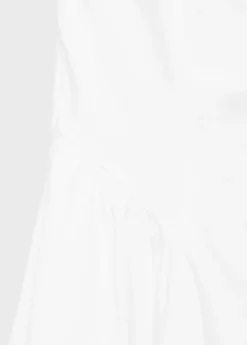 Flared midi-dress
