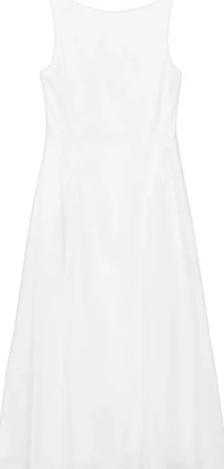 Flared midi-dress