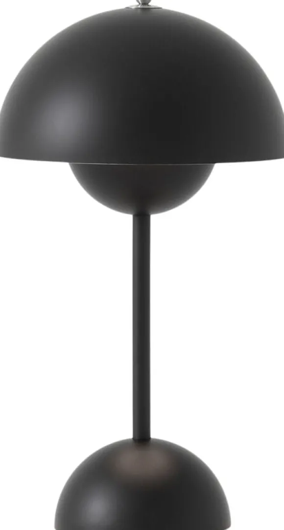 Flowerpot VP9, Portable Lamp, Magnetic Charger
