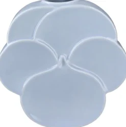 Flower Vase Stedmoderblomst H17 cm blå porcelæn
