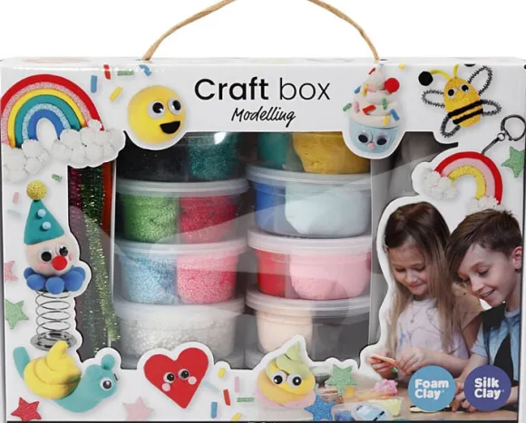 Foam Clay® og Silk Clay® i gaveæske