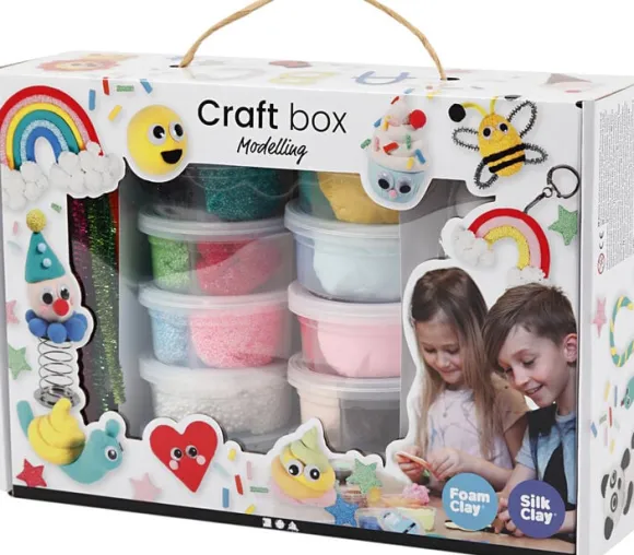 Foam Clay® og Silk Clay® i gaveæske