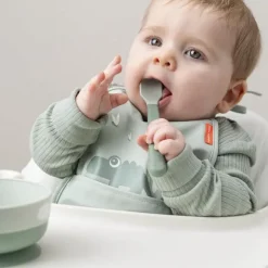 Foodie easy-grip babyske 3-pak Sand