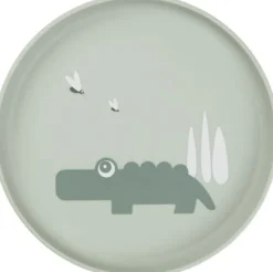 Foodie tallerken Croco Grøn