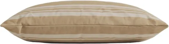 Fossflakes utomhuskudde 40x60 cm. Beige randig