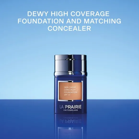 Foundation&Powder Mocha skin caviar spf15 30 ml