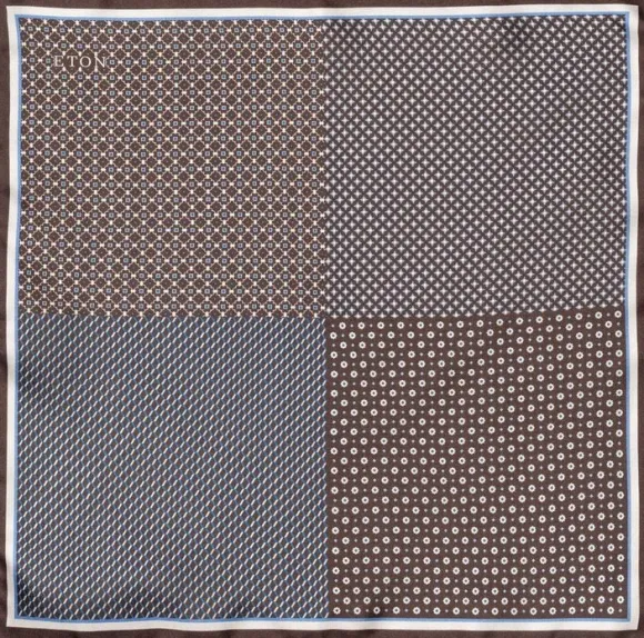 Four Sided Silk Pocket Square