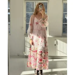 Fuschia dress