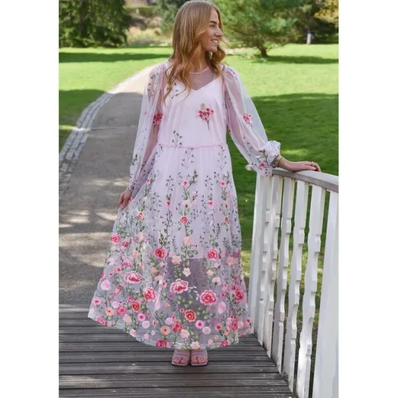 Fuschia dress