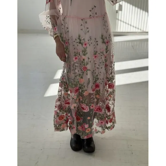 Fuschia dress