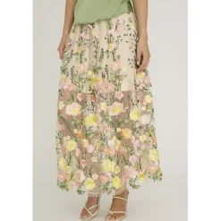 Fuschia skirt