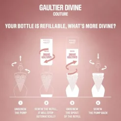 Gaultier Divine Couture Eau de Parfum Refill 200 ml