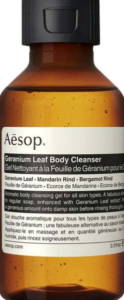 Geranium Leaf Body Cleanser 100mL