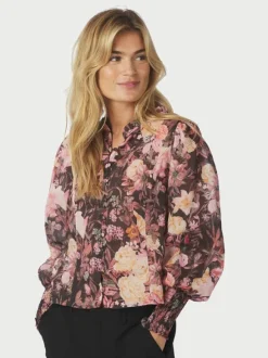 Gilda Big Flower Blouse