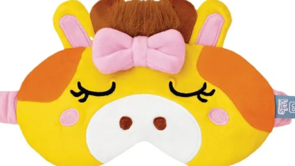 Giraffe Snuggle Eye Mask