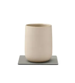 Glass Mat Square Nupo Light Grey