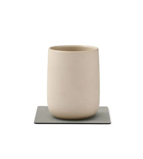Glass Mat Square Nupo Light Grey