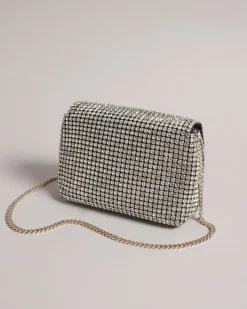 GLITERS Crystal Mini Cross Body Bag