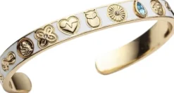 Global Goals Bangle - White