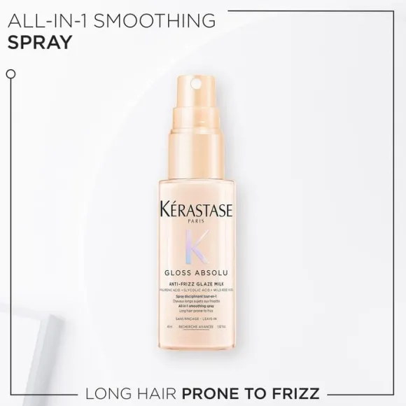 Gloss Absolu Anti-Frizz Glaze Milk Heat Protection Travel Size