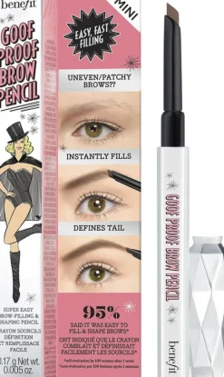 Goof Proof Mini Brow Pencil - vattenfast ögonbrynspenna i ministorlek