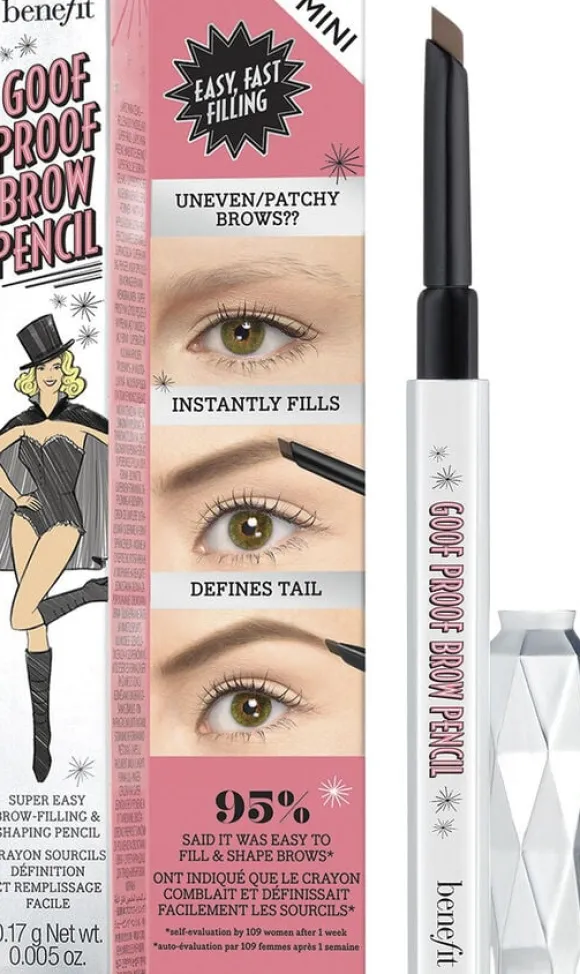 Goof Proof Mini Brow Pencil - vattenfast ögonbrynspenna i ministorlek