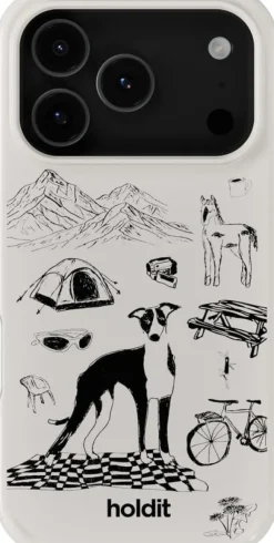 Graphic Print Case MagSafe iPhone 17 Pro Wool Gray