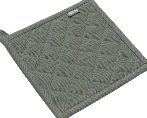 Grytlapp Bastian 22,5 x 22,5 cm Olivgrön