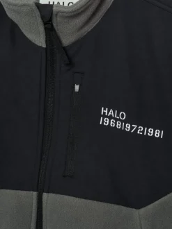 HALO BLOCKED ZIP FLEECE