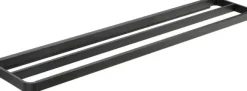 Handduksstång dubbel Rim 70x12 Black