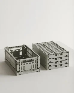 HAY Colour Crate-Small-Grey