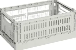 HAY Colour Crate-Small-Grey