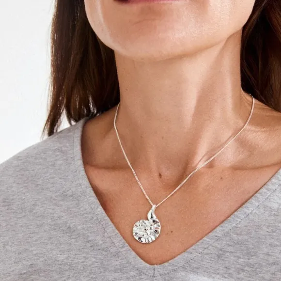 HAZE necklace silver-plated