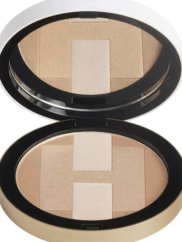 Hermès Plein Air, H TRIO iridescent mineral powder, Corail Mojave