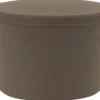 Hide Storage Pouf Small