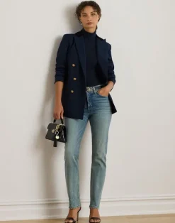 High-Rise Straight Ankle Jean