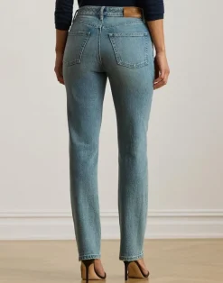 High-Rise Straight Ankle Jean