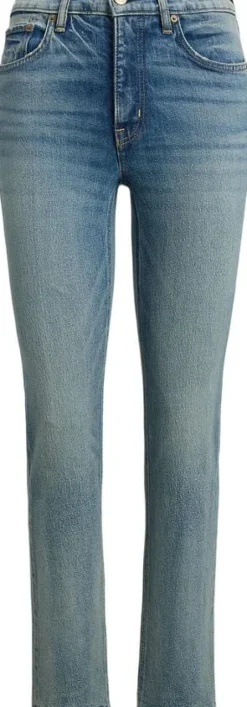 High-Rise Straight Ankle Jean