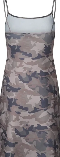 Himamd print strap dress