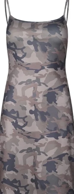Himamd print strap dress